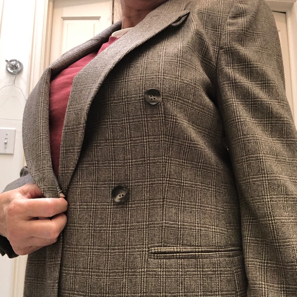 Jones New York Blazer Double breasted 8 petite made in USA beautiful! 100% wool - Picture 2 of 10